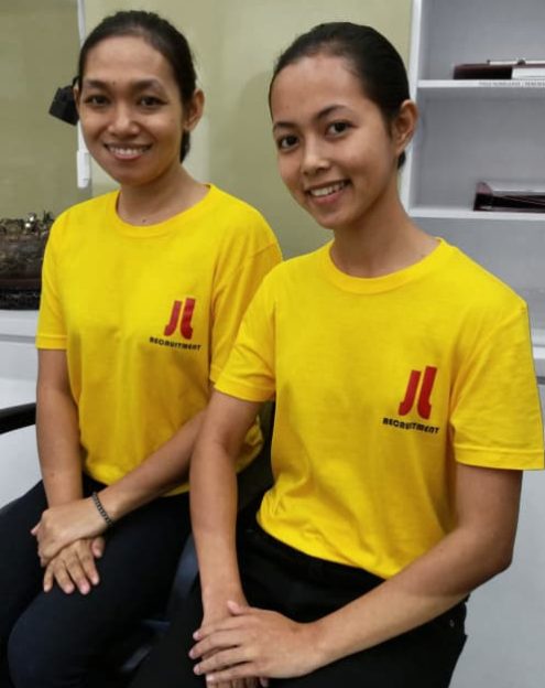 Domestic helpers from JL Recruitment maid agency available for placement in Singapore